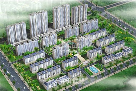 城北华腾东区3室2厅1卫82万78.2m2带阁楼，起脊顶